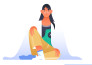 create a stunning illustration for your website
